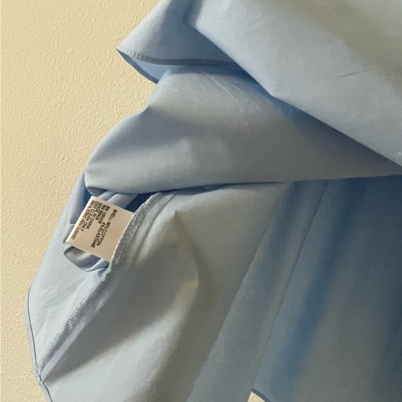 Gianni Bini Blue Ruffle Layer Blouse / Top - Picture 5 of 6